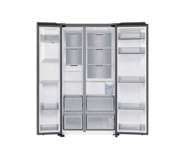 Lodówka Samsung RS70F65KETEO No Frost 178,4cm Szczotkowana Stal Dystrybutor Wody Kostkarka AI 640L - 1337810 - zdjęcie 11